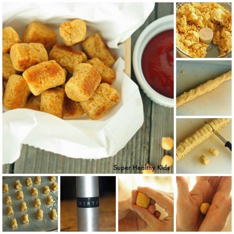 Crispy Bean Tots Recipe. Perfect for toddlers and packed with protein and fiber!